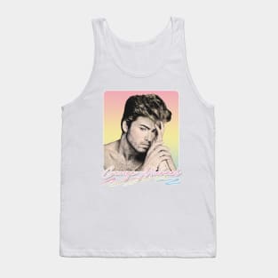 George Michael // Faded Vintage Look // Original Design Tank Top